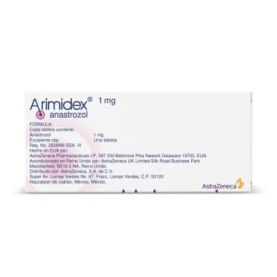 Arimidex® 1 mg Caja con 28 Tabletas