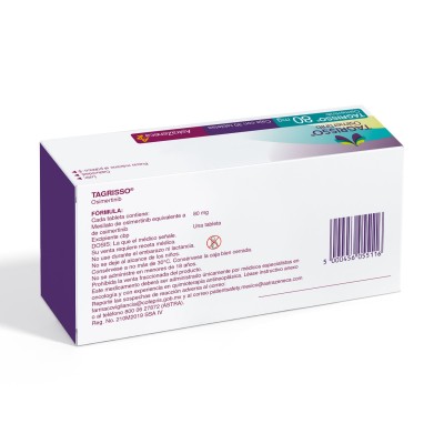 Tagrisso ® 80 mg Caja con 30 Tabletas Tagrisso ® 80 mg Caja con 30 Tabletas