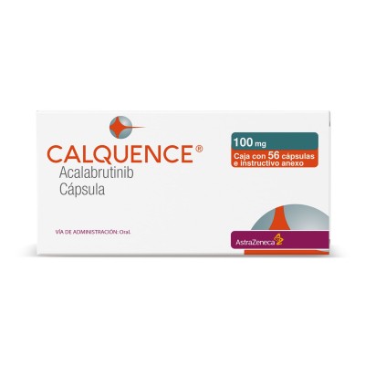 Calquence ® 100 mg Caja con 56 Cápsulas Calquence ® 100 mg Caja con 56 Cápsulas