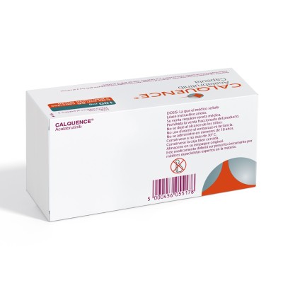 Calquence ® 100 mg Caja con 56 Cápsulas Calquence ® 100 mg Caja con 56 Cápsulas