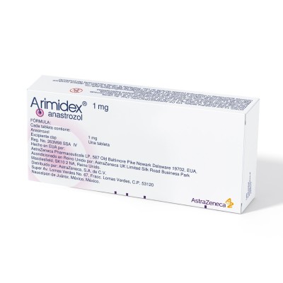 Arimidex® 1 mg Caja con 28 Tabletas