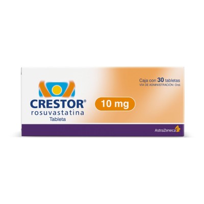 Crestor ® 10 mg Caja con 30 Tabletas Crestor ® 10 mg Caja con 30 Tabletas