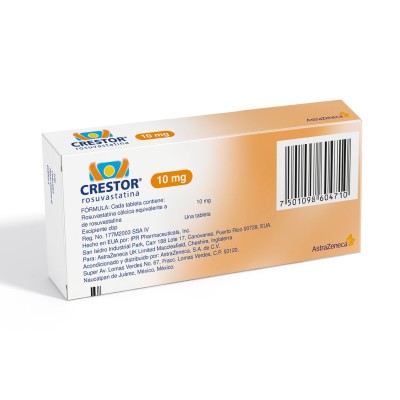 Crestor ® 10 mg Caja con 30 Tabletas Crestor ® 10 mg Caja con 30 Tabletas
