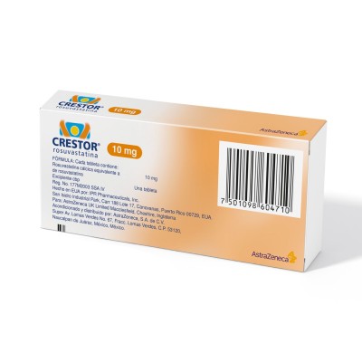 Crestor ® 10 mg Caja con 30 Tabletas Crestor ® 10 mg Caja con 30 Tabletas