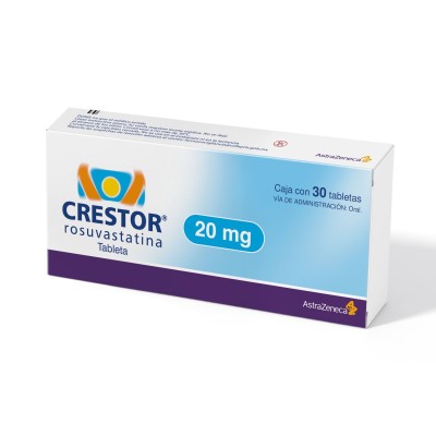 Crestor ® 20 mg Caja con 30 Tabletas Crestor ® 20 mg Caja con 30 Tabletas