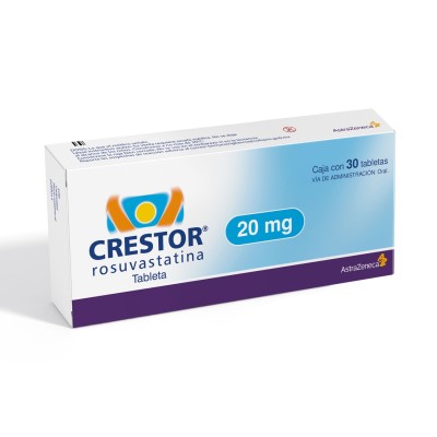 Crestor ® 20 mg Caja con 30 Tabletas Crestor ® 20 mg Caja con 30 Tabletas