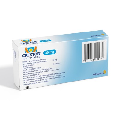 Crestor ® 20 mg Caja con 30 Tabletas Crestor ® 20 mg Caja con 30 Tabletas