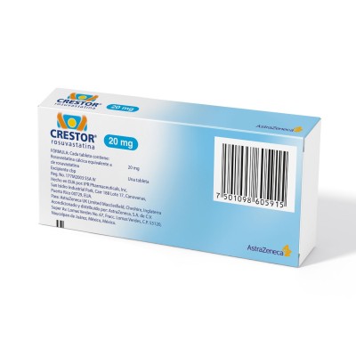 Crestor ® 20 mg Caja con 30 Tabletas Crestor ® 20 mg Caja con 30 Tabletas