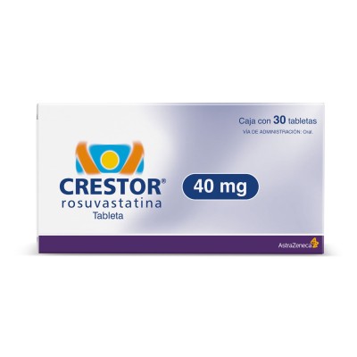 Crestor ® 40 mg Caja con 30 Tabletas Crestor ® 40 mg Caja con 30 Tabletas