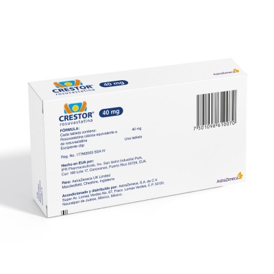 Crestor ® 40 mg Caja con 30 Tabletas Crestor ® 40 mg Caja con 30 Tabletas