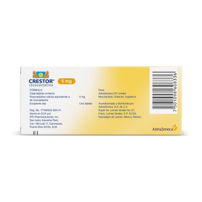 Crestor ® 5 mg Caja con 30 Tabletas