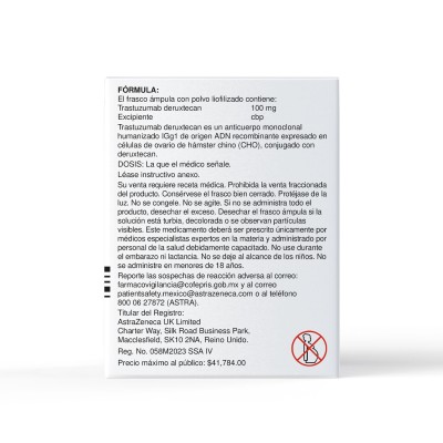 Enhertu ® 100 mg Frasco con Ámpula