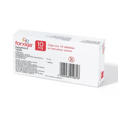 Forxiga ® 10 mg 14 Tabletas Forxiga ® 10 mg 14 Tabletas