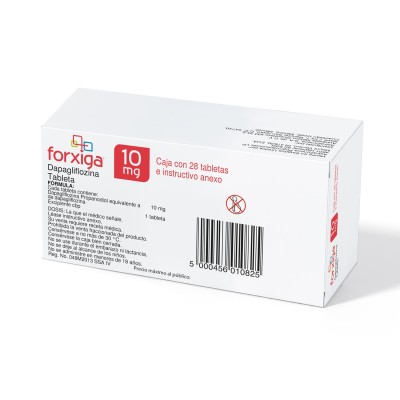forxiga® 10 mg 28 Tabletas forxiga® 10 mg 28 Tabletas