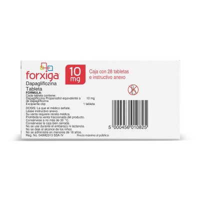 forxiga® 10 mg 28 Tabletas forxiga® 10 mg 28 Tabletas