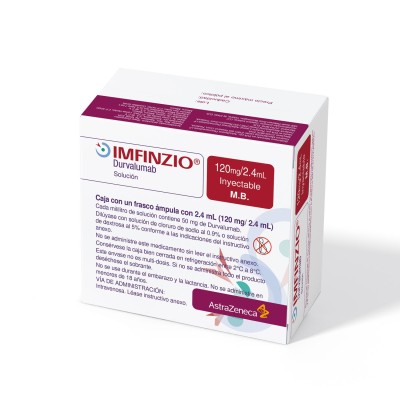 Imfinzio ® 120 mg/2.4 mL Solución Inyectable