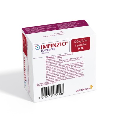 Imfinzio ® 120 mg/2.4 mL Solución Inyectable