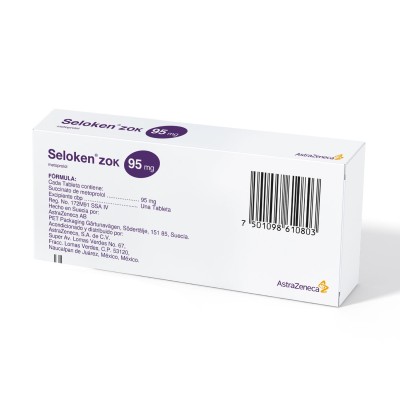 Seloken® zok 95 mg Caja con 20 Tabletas