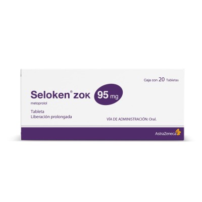 Seloken® zok 95 mg Caja con 20 Tabletas
