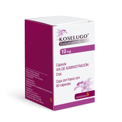 Koselugo ® 10 mg Caja con frasco con 60 Cápsulas Koselugo ® 10 mg Caja con frasco con 60 Cápsulas