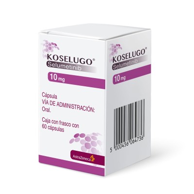 Koselugo ® 10 mg Caja con frasco con 60 Cápsulas Koselugo ® 10 mg Caja con frasco con 60 Cápsulas