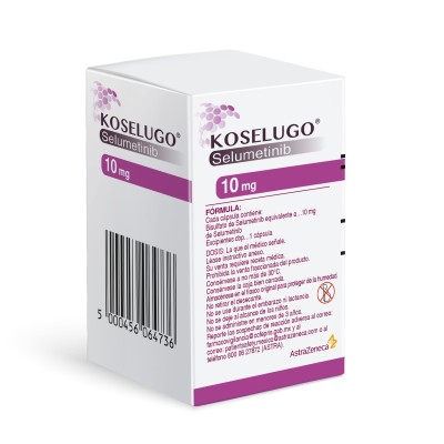 Koselugo ® 10 mg Caja con frasco con 60 Cápsulas Koselugo ® 10 mg Caja con frasco con 60 Cápsulas