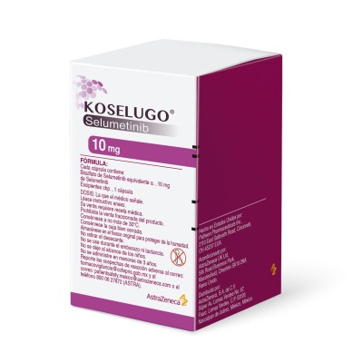 Koselugo ® 10 mg Caja con frasco con 60 Cápsulas Koselugo ® 10 mg Caja con frasco con 60 Cápsulas