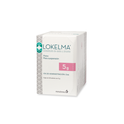 Lokelma ® 5 g Caja con 30 Sobres con Lokelma ® 5 g Caja con 30 Sobres con