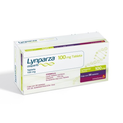 Lynparza ® 100 mg Caja con 56 Tabletas Lynparza ® 100 mg Caja con 56 Tabletas