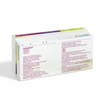 Lynparza ® 100 mg Caja con 56 Tabletas Lynparza ® 100 mg Caja con 56 Tabletas