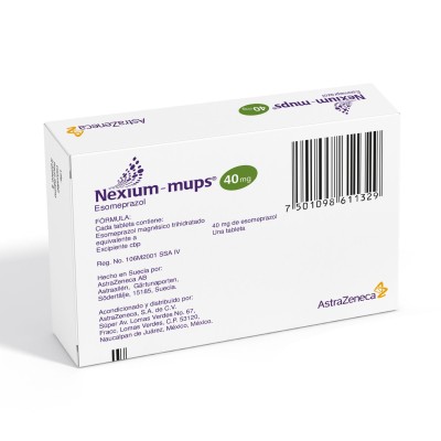 Nexium-mups® 40 mg Caja con 14 Tabletas Nexium-mups® 40 mg Caja con 14 Tabletas