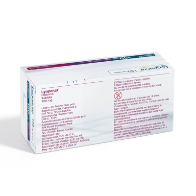 Lynparza® 150 mg Caja con 56 Tabletas Lynparza® 150 mg Caja con 56 Tabletas