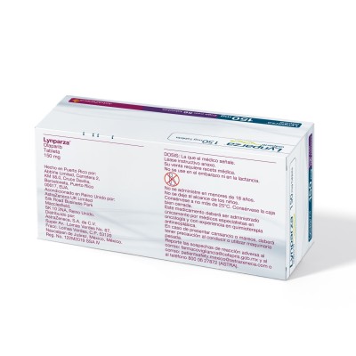 Lynparza® 150 mg Caja con 56 Tabletas Lynparza® 150 mg Caja con 56 Tabletas