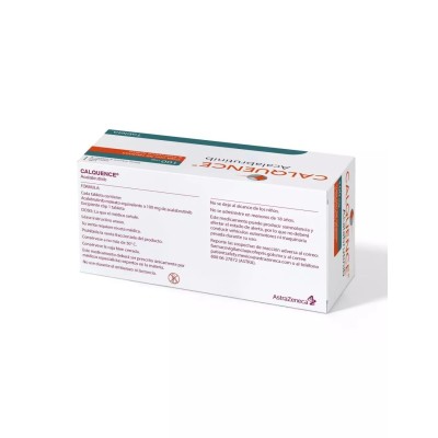 CALQUENCE® | 100 mg | Acalabrutinib | 56 Tabletas| AstraZeneca CALQUENCE® | 100 mg | Acalabrutinib | 56 Tabletas| AstraZeneca