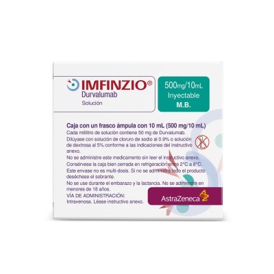 Imfinzio 500 mg/10 mL Solución Inyectable