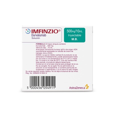 Imfinzio ® 500 mg/10 mL Solución Inyectable