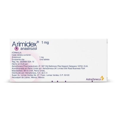 Arimidex® 1 mg Caja con 14 Tabletas Arimidex® 1 mg Caja con 14 Tabletas