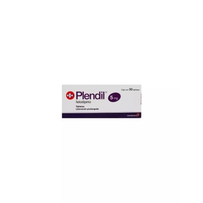 Plendil® 5 mg Caja con 30 Tabletas