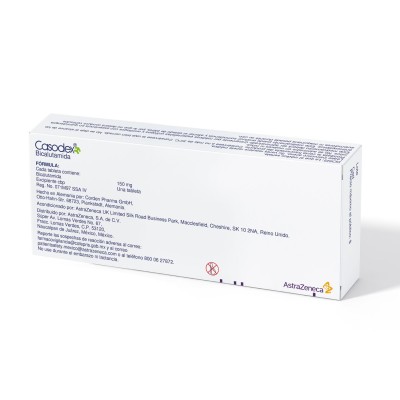 Casodex® 150 mg Caja con 28 Tabletas Casodex® 150 mg Caja con 28 Tabletas