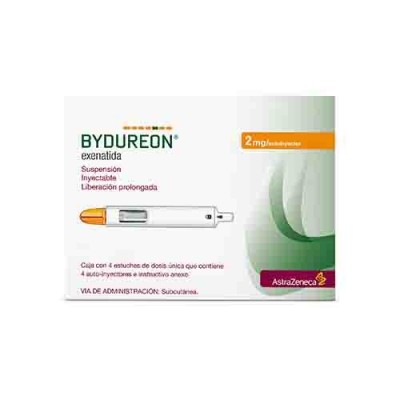 Bydureon ® 2 mg Con 4 Auto-Inyectores Rx3 Bydureon ® 2 mg Con 4 Auto-Inyectores Rx3