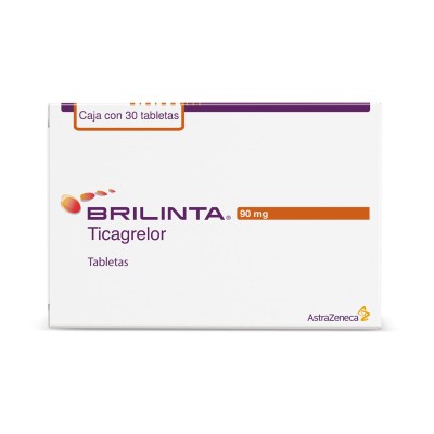 Brilinta ® 90 mg Caja con 30 Tabletas Brilinta ® 90 mg Caja con 30 Tabletas