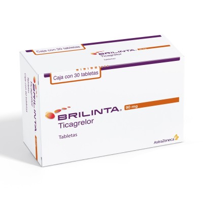 Brilinta ® 90 mg Caja con 30 Tabletas Brilinta ® 90 mg Caja con 30 Tabletas