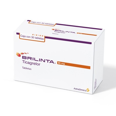 Brilinta ® 90 mg Caja con 30 Tabletas Brilinta ® 90 mg Caja con 30 Tabletas