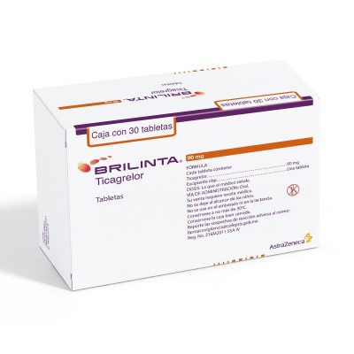 Brilinta ® 90 mg Caja con 30 Tabletas Brilinta ® 90 mg Caja con 30 Tabletas