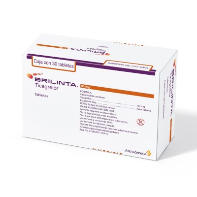 Brilinta ® 90 mg Caja con 30 Tabletas Brilinta ® 90 mg Caja con 30 Tabletas