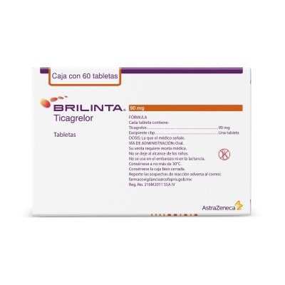 Brilinta ® 90 mg Caja con 60 Tabletas Brilinta ® 90 mg Caja con 60 Tabletas