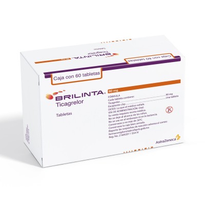 Brilinta ® 90 mg Caja con 60 Tabletas Brilinta ® 90 mg Caja con 60 Tabletas